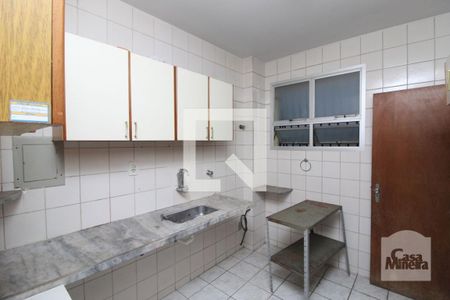 Cozinha de apartamento à venda com 3 quartos, 90m² em Jardim America, Belo Horizonte