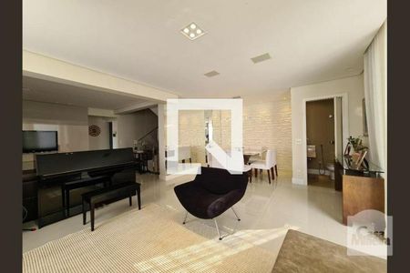 Sala de casa à venda com 4 quartos, 300m² em Mangabeiras, Belo Horizonte