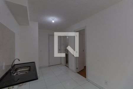 Sala e Cozinha Integrada de apartamento para alugar com 1 quarto, 24m² em Jardim America da Penha, São Paulo