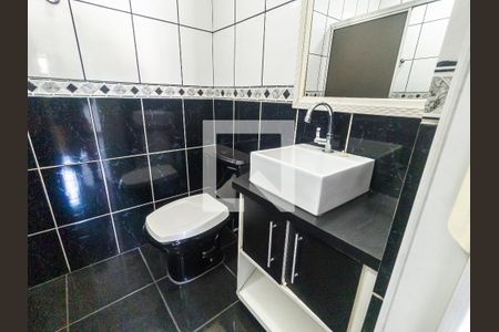 Banheiro da Suíte de apartamento para alugar com 1 quarto, 50m² em Vila Paranagua, São Paulo