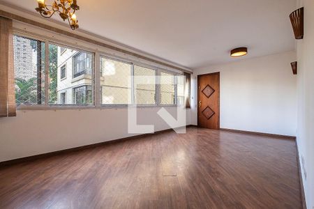 Sala de apartamento para alugar com 3 quartos, 115m² em Cerqueira César, São Paulo