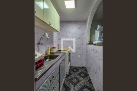cozinha de apartamento à venda com 1 quarto, 30m² em Vargem Grande, Rio de Janeiro