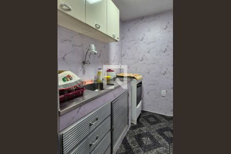 cozinha de apartamento à venda com 1 quarto, 30m² em Vargem Grande, Rio de Janeiro