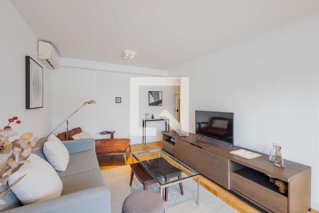 Sala de apartamento para alugar com 1 quarto, 64m² em Vila Madalena, São Paulo