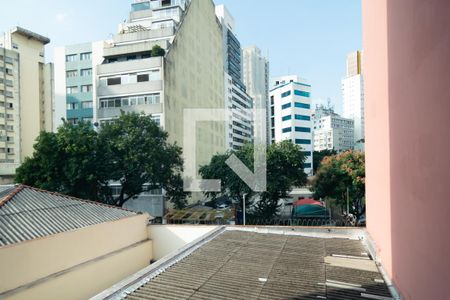 Sala - Vista de apartamento para alugar com 1 quarto, 63m² em Bela Vista, São Paulo