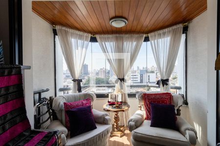 Varanda de apartamento à venda com 2 quartos, 54m² em Vila Lais, São Paulo