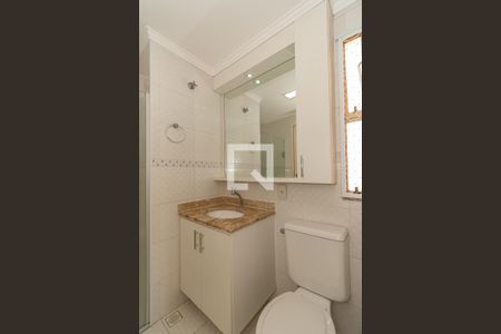Banheiro da Suíte  de apartamento para alugar com 3 quartos, 70m² em Vila Nova, Campinas