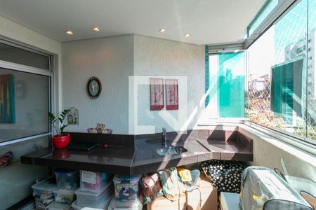Área Gourmet de apartamento à venda com 3 quartos, 105m² em Buritis, Belo Horizonte