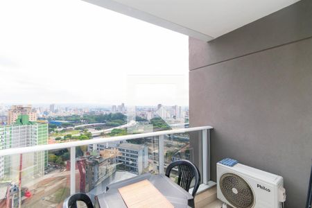 Varanda de kitnet/studio à venda com 1 quarto, 23m² em Sé, São Paulo