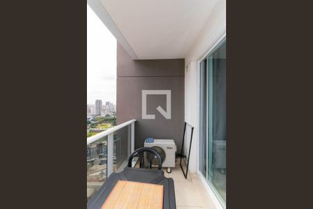 Varanda de kitnet/studio à venda com 1 quarto, 23m² em Sé, São Paulo