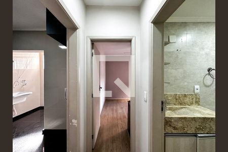 Corredor de apartamento para alugar com 1 quarto, 42m² em Brooklin, São Paulo