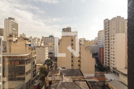 Vista do Studio de kitnet/studio para alugar com 1 quarto, 21m² em República, São Paulo