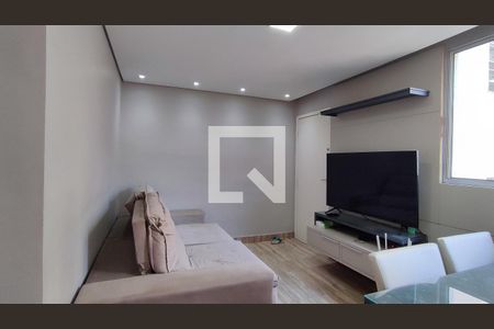 Sala de apartamento à venda com 2 quartos, 60m² em Kennedy, Contagem