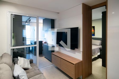 Sala de apartamento para alugar com 1 quarto, 36m² em Bela Vista, São Paulo