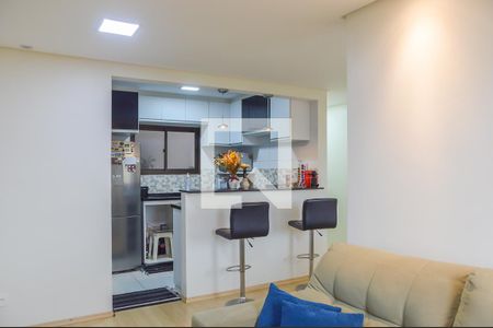 Sala de apartamento para alugar com 2 quartos, 66m² em Nova Petrópolis, São Bernardo do Campo
