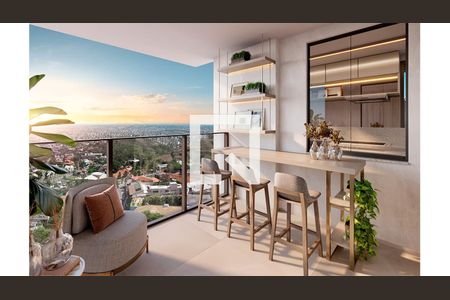 Apartamento à venda com 2 quartos, 82m² em Vila da Serra, Belo Horizonte