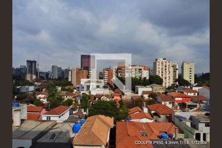Vista da Sacada de kitnet/studio à venda com 1 quarto, 23m² em Pinheiros, São Paulo