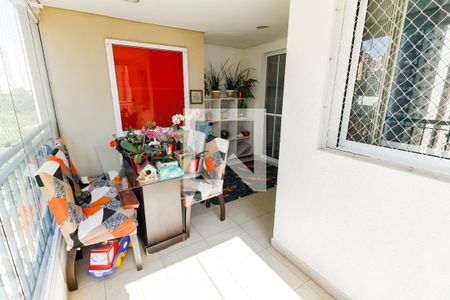 Varanda da Sala de apartamento à venda com 3 quartos, 86m² em Vila Suzana, São Paulo