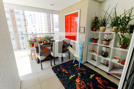 Varanda da Sala de apartamento à venda com 3 quartos, 86m² em Vila Suzana, São Paulo