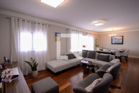 Sala  de apartamento à venda com 3 quartos, 121m² em Bosque da Saúde, São Paulo
