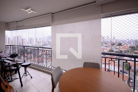 Sala - Varanda  de apartamento à venda com 3 quartos, 121m² em Bosque da Saúde, São Paulo