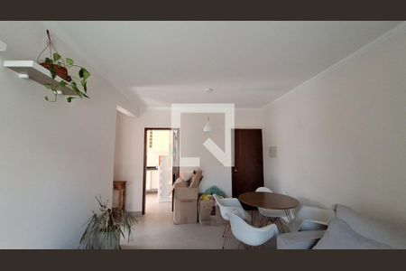 Sala de apartamento para alugar com 1 quarto, 77m² em Canto do Forte, Praia Grande