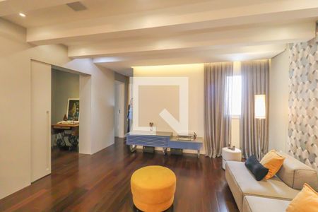 Sala de apartamento à venda com 3 quartos, 131m² em Jardim Ermida I, Jundiaí