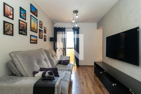 Sala de apartamento para alugar com 2 quartos, 51m² em Paraisópolis, São Paulo