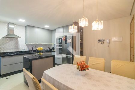 Sala de apartamento à venda com 3 quartos, 112m² em Vila Eldizia, Santo André