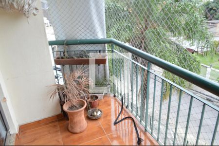 Varanda da Sala de apartamento à venda com 3 quartos, 75m² em Pechincha, Rio de Janeiro