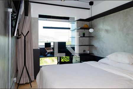 Suíte - Dormitório de apartamento para alugar com 2 quartos, 75m² em João Paulo, Florianópolis
