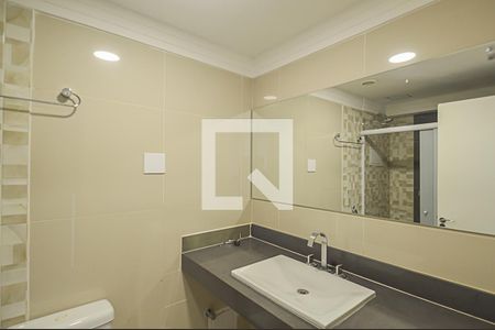 Banheiro de apartamento para alugar com 1 quarto, 33m² em Centro, São Bernardo do Campo