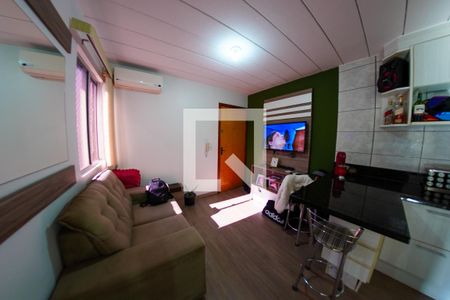 Sala de apartamento para alugar com 2 quartos, 48m² em Canudos, Novo Hamburgo