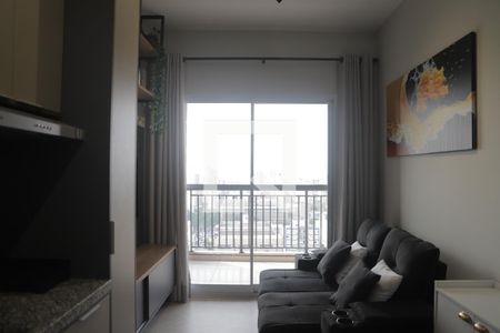 Sala de apartamento à venda com 1 quarto, 34m² em Vila Clementino, São Paulo