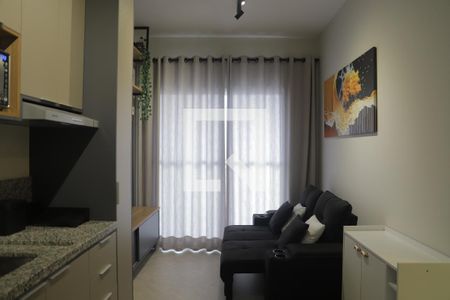 Sala de apartamento à venda com 1 quarto, 34m² em Vila Clementino, São Paulo