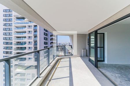 Varanda de apartamento à venda com 3 quartos, 134m² em Chácara Santo Antônio (zona Sul), São Paulo