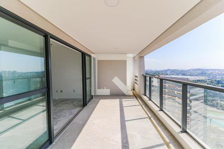 Varanda de apartamento à venda com 3 quartos, 134m² em Chácara Santo Antônio (zona Sul), São Paulo