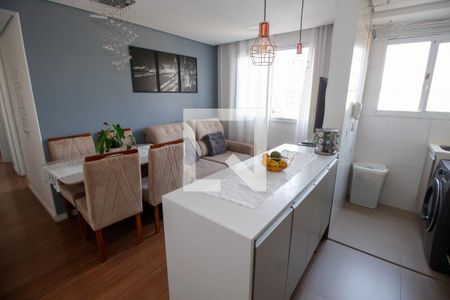 Sala de apartamento para alugar com 2 quartos, 40m² em Jardim Taboao, São Paulo