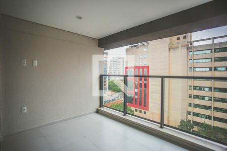 Varanda Gourmet de apartamento à venda com 3 quartos, 80m² em Vila Clementino, São Paulo