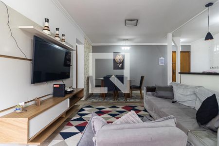 Sala de apartamento à venda com 3 quartos, 74m² em Jardim Santa Cruz (sacomã), São Paulo