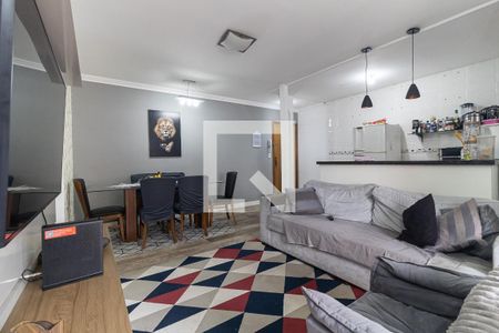 Sala de apartamento à venda com 3 quartos, 74m² em Jardim Santa Cruz (sacomã), São Paulo