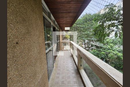 Varanda de apartamento para alugar com 3 quartos, 145m² em Humaitá, Rio de Janeiro