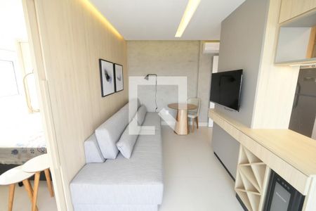 Sala de apartamento para alugar com 1 quarto, 41m² em Vila Itapura, Campinas