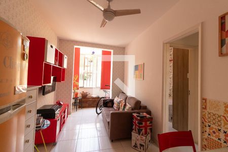 Sala de apartamento à venda com 1 quarto, 33m² em Maracanã, Rio de Janeiro