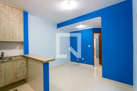 Sala de apartamento à venda com 2 quartos, 74m² em Vila Junqueira, Santo André