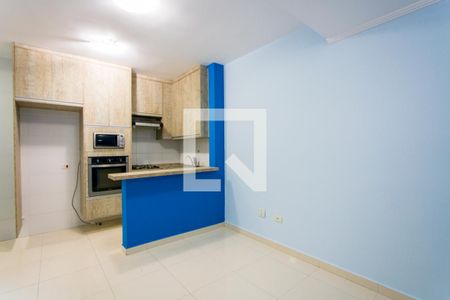 Sala de apartamento à venda com 2 quartos, 74m² em Vila Junqueira, Santo André