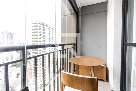 Varanda de kitnet/studio à venda com 1 quarto, 32m² em Perdizes, São Paulo