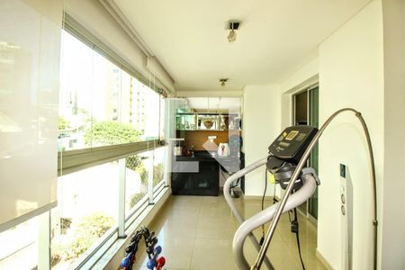 Varanda  de apartamento à venda com 4 quartos, 159m² em Gutierrez, Belo Horizonte