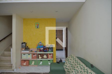 Sala de casa para alugar com 2 quartos, 70m² em Jardim das Maravilhas, Santo André