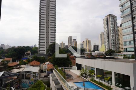 Vista da Janela de kitnet/studio à venda com 1 quarto, 28m² em Pinheiros, São Paulo